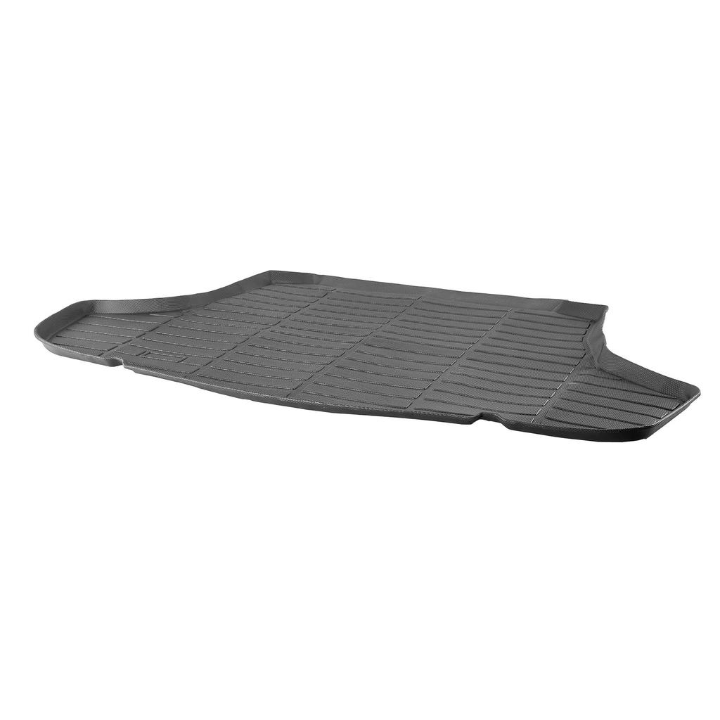 VEVOR Cargo Mat Compatible with Toyota Camry Hybrid 2018-2025, Precise Fit Odorless Durable Trunk Mat, TPE Trunk Protector Replacement, Black (1PCS)