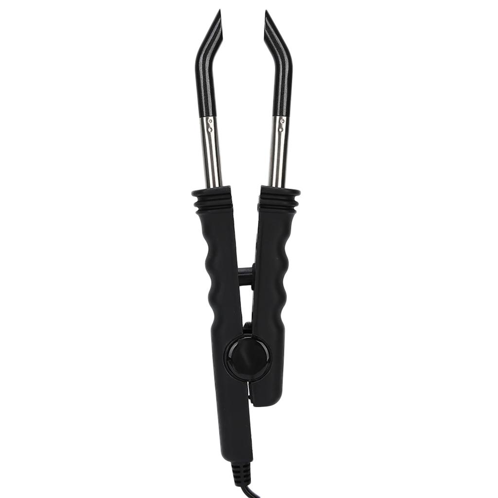 Black Hair Extension Iron Hair Connector Hair Extension Connector Iron Adjustable Temperature Hair Connector