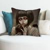 Game FFran Bow Anime Celebrity Merchandise AllMatch Printed Pillow Case Sofa Car Office Room Decoration Protector