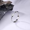 Twisted Wire Ring for Men and Women Minimalist Cold Premium Möbius Band