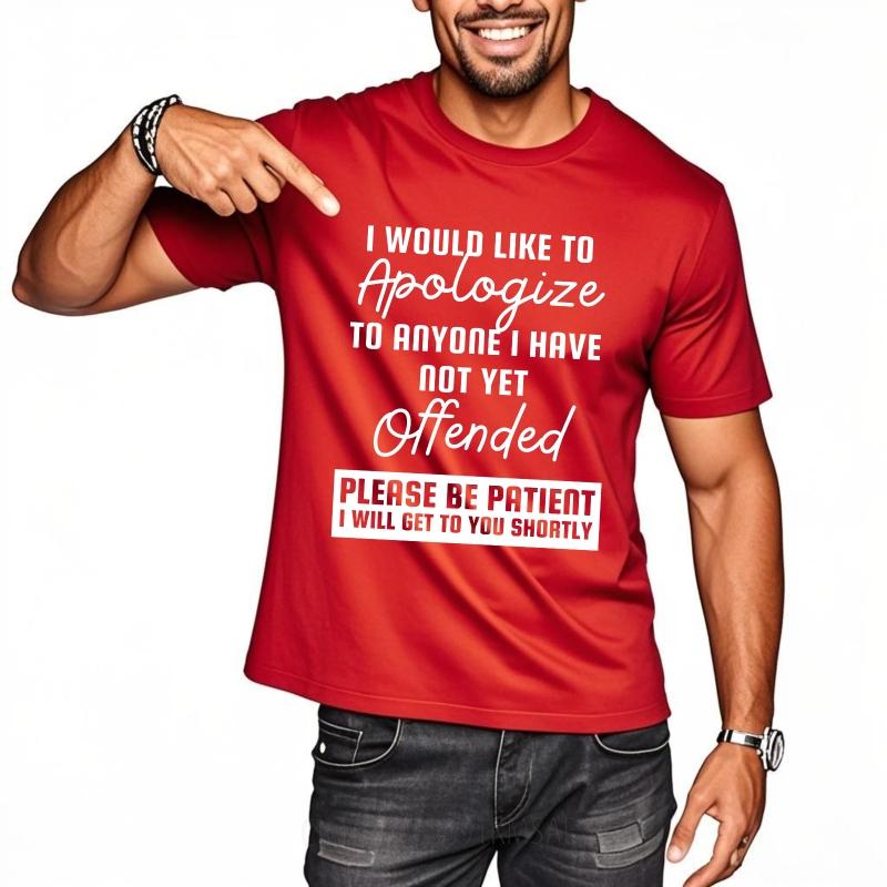 Retro For Her Summer T Shirt I Would Like To Apologize To Anyone I Have Not Yet Offended Please Be Patient I Will Get To You S