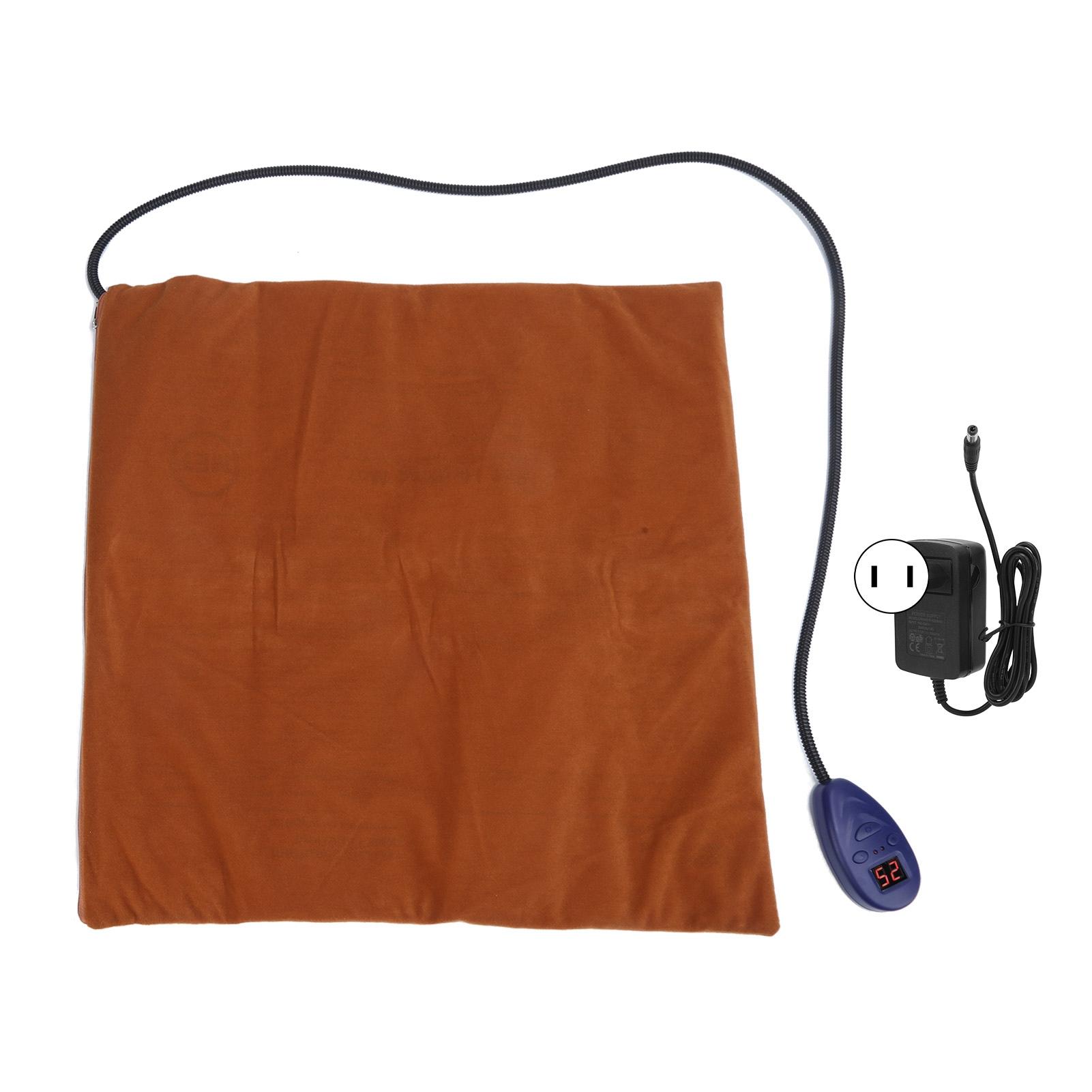 

Греющий коврик для питомцев Водонепроницаемое плюшевое электрическое одеяло с подогревом для маленьких, средних и больших собак и кошек