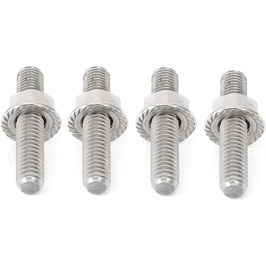 Alpha Rider Exhaust Studs Nuts For 1984-2015 Harley Big Twin 1986-2015 Sportster XL Replaces #16715-83