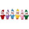 Baby -Christmas Elf Doll Pendants Xmas Oranments Merry Christmas Decor Gifts Noel Happy New Year Natal Kids Gifts
