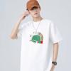Summer New Cotton Round Neck Short Sleeve T-shirt Men's Fashion Ins Tide Hat Printing Men's T-shirt