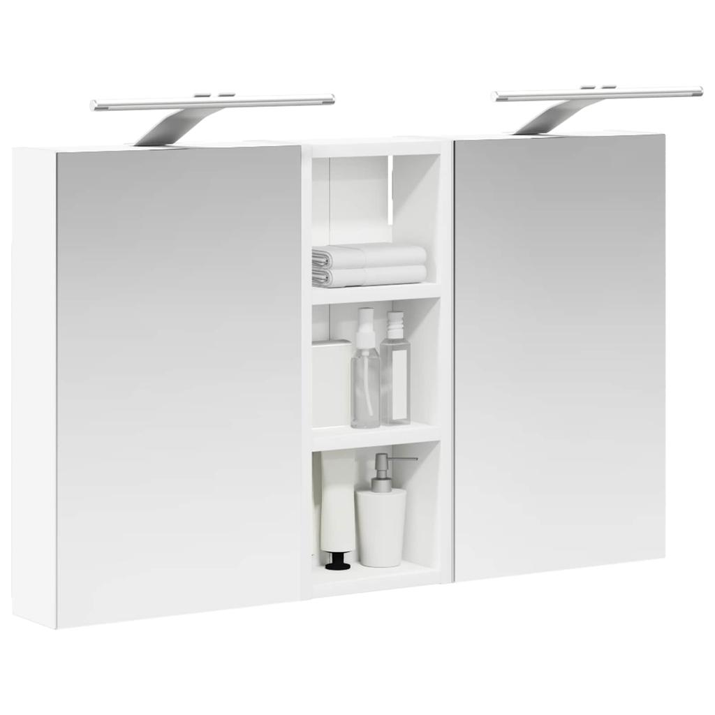 Bathroom Cabinet Set 3 pcs 80 x 10.5 x 50 cm Particleboard