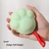 Kids Bath Sponge & Shampoo Brush: Newborn Konjac Exfoliating Puff and Cotton Bath Ball