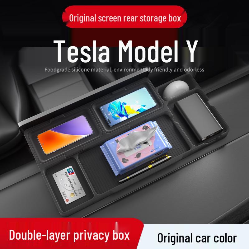 Tesla Model Y/3 Screen Rear Storage Box Refurbishment
