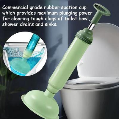 Silikon-Toilettenrohr-Plunger, Vakuum-Saugnäpfe, Multifunktions-Hochdruckpumpe, Anti-Verstopfungs-Badezimmer-Küchenspülbecken-Entstopfung