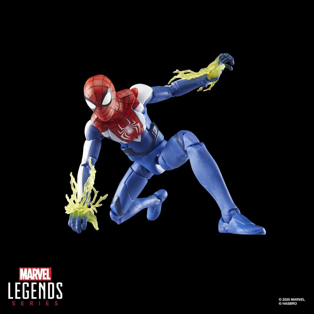 Figurină de acțiune Hasbro Marvel Legends Series Gamerverse Miles Morales Costum Îmbunătățit 15 cm pentru colecționari Recreând Jocul Video din 2 G0835 Autentic