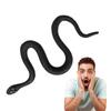 Mini Artificial Simulated Snake Black Rubber Fake Snake Home Decor Garden Decor Stage Props Photography Props Children Toys