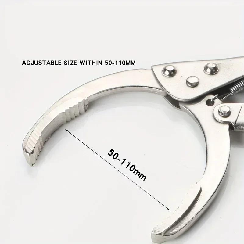 NEW Clamp Filter Wrench Oil Grid Wrench Oil Change Adjustable Multi-Function Engine Oil Filter Wrench Car Disassembly Tool