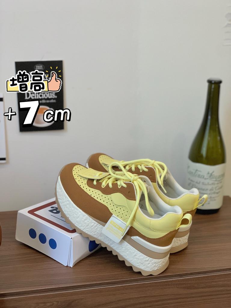 Inner heightening dad shoes women's 2025 autumn new lightweight thick-soled mesh breathable versatile casual sports Forrest Gump shoes