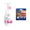 Vaseline Lip Balm & Cleansing Foam Set