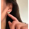 Planet Rabbit Love Earrings Women's Simple Niche Design Earrings Raising Ear Holes New