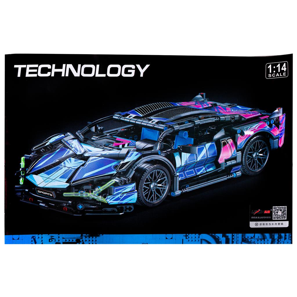 STAVEBNICE RTDR457 Cyberpunkové auto