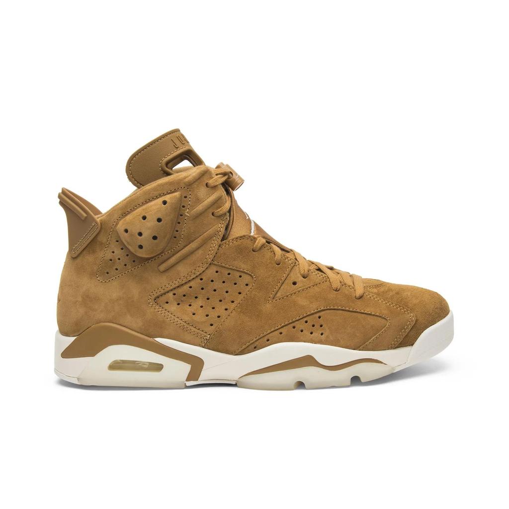 Air Jordan 6 Retro 'Wheat' (Uniseks) Golden Harvest / Sail-Golden Harvest Vintage Basketbalschoenen 384664 705