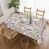 Rectangular Oilproof Luxury High Cartoon Kawaii Chicks Table Cover Table Cloth Tablecloth for Dining