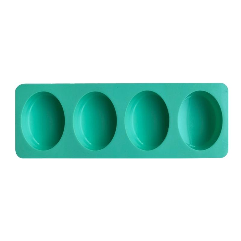 Square Soap Resin Molds Handmade Round Soap Silicone Moulds for DIY Making Lotion Bars Bath-Bombs Steamer Lotion Bars