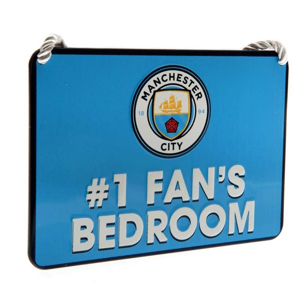 Manchester City FC #1 Fans Soverom Hengeskilt