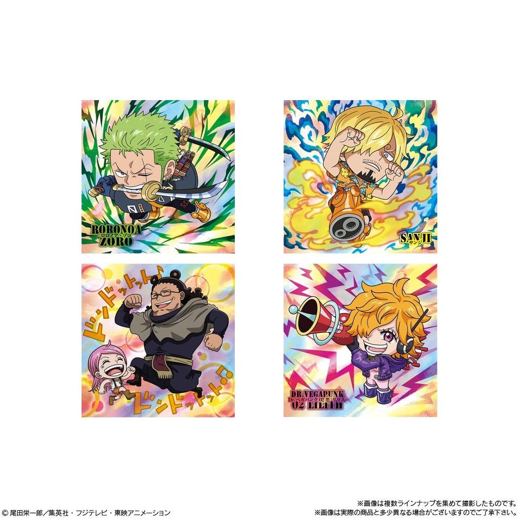 One Piece Pirate Seal Wafer LOG.13 Snack Box, 20-Piece Set