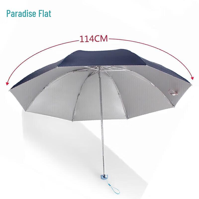 Paradise 3-Fold UV Protection Sun & Rain Umbrella