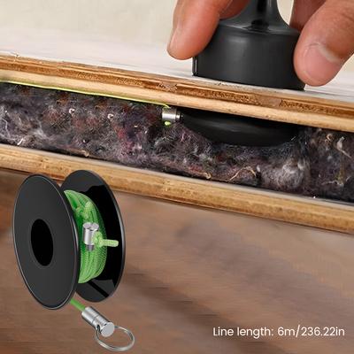 Novo Puxador de Fios Magnético Profissional Ferramenta Guia para Passar Fios em Paredes Pesca de Fios Jardim Reparo Passador de Fios Exterior Escritório
