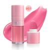 Fit Colors 3D Liquid Highlighter & Contour Blush - Matte & Pearlescent Multifunctional Makeup Brightener.