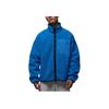 Stand Collar Sports Zip Long Sleeve Faux Lamb Fleece Jacket Men Jacket HV0779-406
