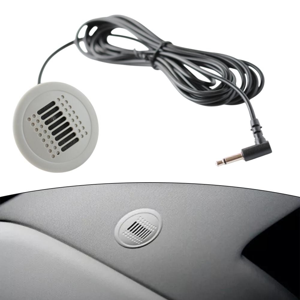 

Car Audio Wired Microphone For Vehicles Car Navigation Mic 3.5MM Microphone Quick Installation 350CM Long Wire China Mainland