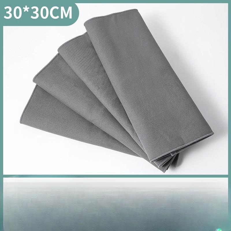 Glass Cleaning Cloth Without Marks or Watermarks Thickened Absorbent Cloth for Household Cleaning of Mirrors