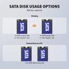 ADSA-M2C22 USB-C 2xNVMe /SATA M.2 20Gbps soğutucu