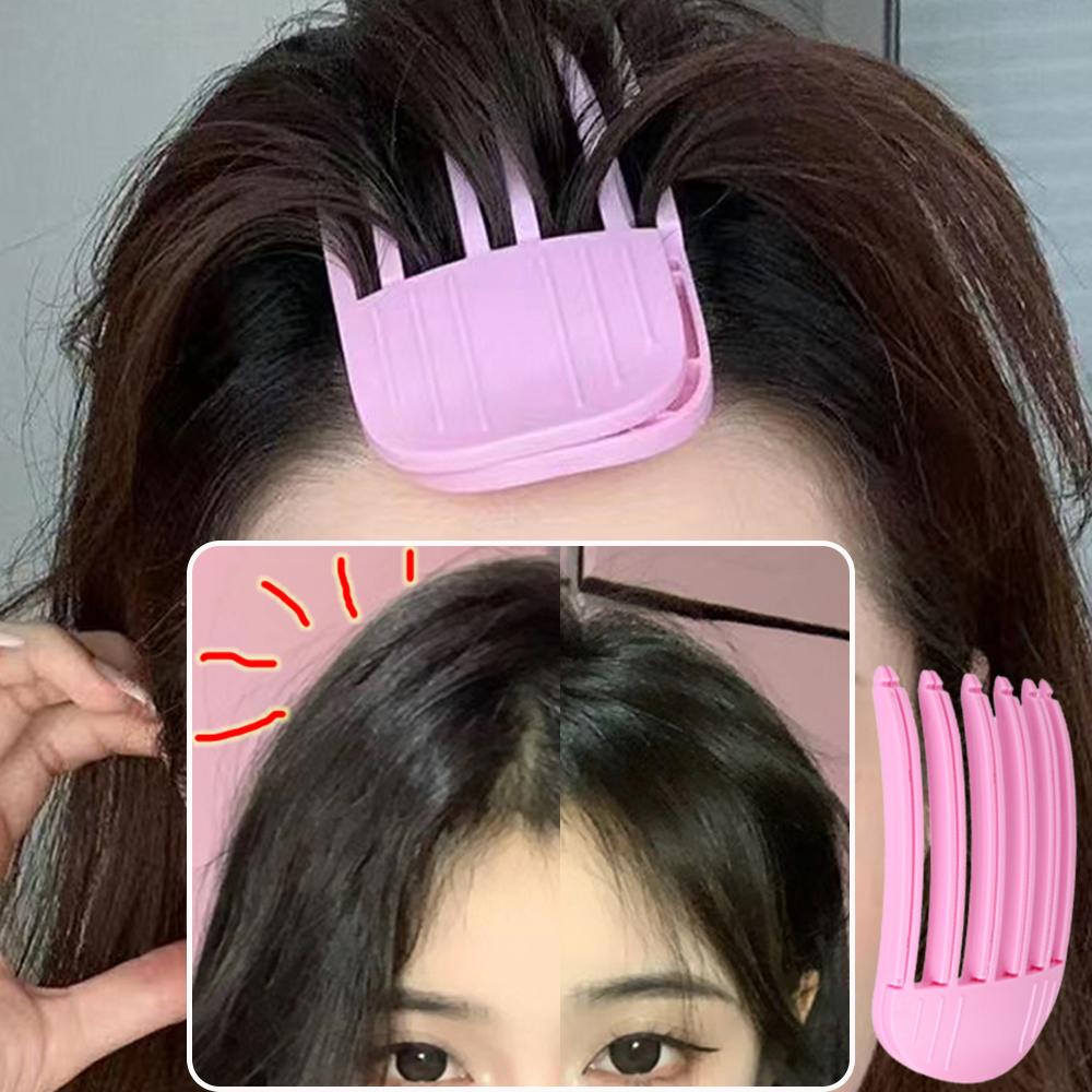 Fluffy Hair Roots Clips Comb Plastic Wind Sculpting Combs Natural Volume Curl 3 Teeth 6 Teeth High Skull Top Artifacts Wind Comb