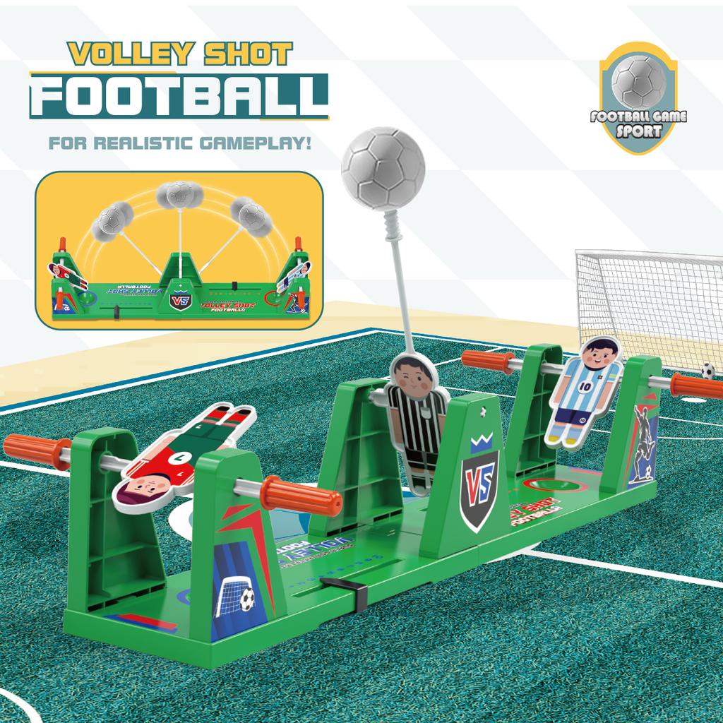 Tabletop Volley Shot Game Set Football Basketball Desktop Battle Toy for Two-Player Competitive Play Parent-Child Interaction