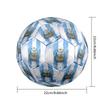 Bandera de Brasil Arte Balón de Fútbol Tamaño 5 Fútbol Cosido a Máquina Interior/Exterior Entrenamiento y Partidos para Accesorios de Fútbol