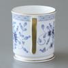 NARUMI Mug Milano 330cc Blue Plum Blossom Calico Style Present Made In Japan Gift Box Included 9682-2530