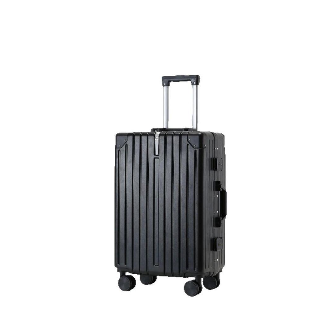 20-Inch Aluminum Frame Trolley: Sturdy, Durable, Lockable Cabin Case for Men & Students