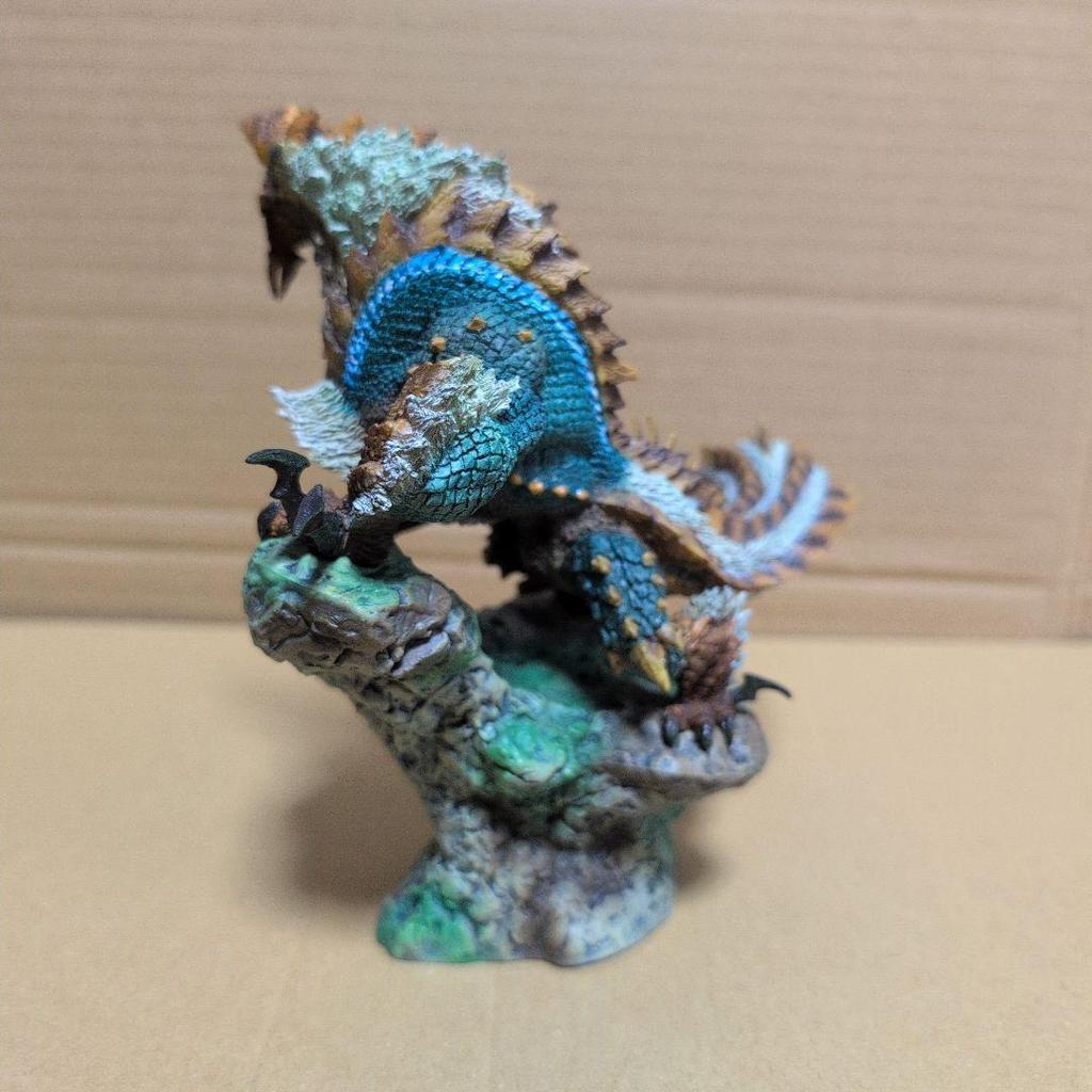 [USED] Capcom Figure Builder Creator's Model Thunder Wolf Dragon Zinogre Reprint