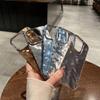 Luxury Electroplate Meteorite Grain Phone Case For iPhone 11 12 13 14 15 Pro MaxBumper Cases Cover