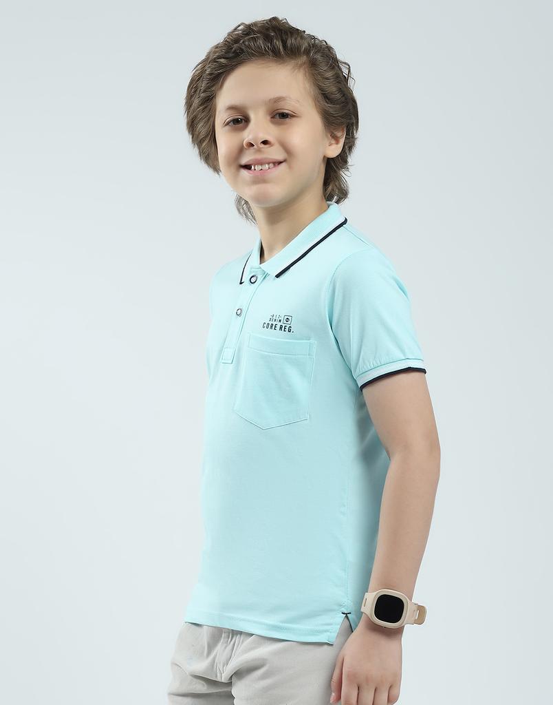 MONTE CARLO Men's Regular Fit Solid Half Sleeve Polo T-Shirt