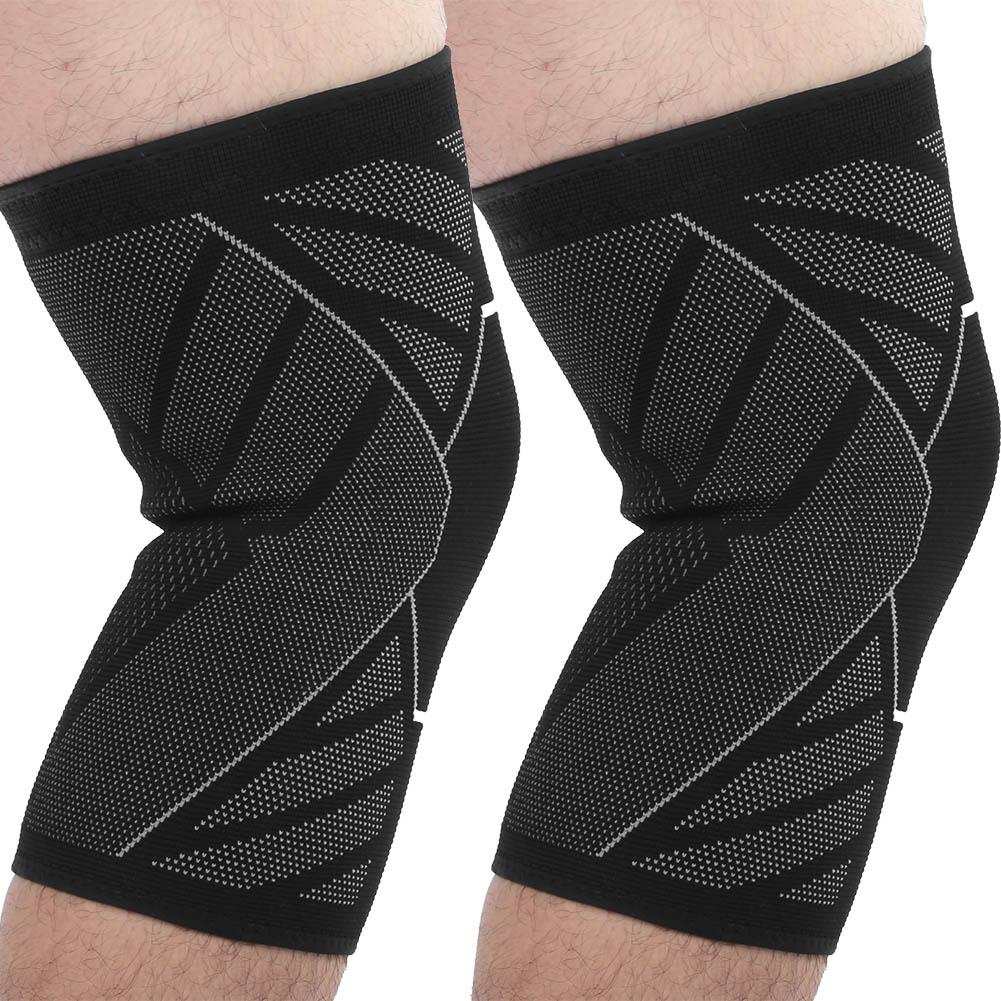 1 Pair Sports Knee Protector WearResistant Breathable Nylon Outdoor Knee Support Brace
