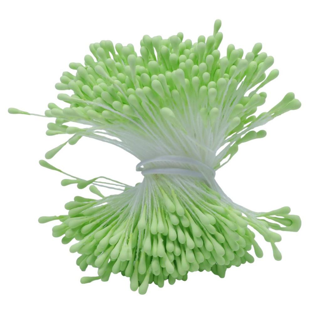 2mm 390 Root Matte Heart Flower Simulation, Eco-Friendly Rose Lily Stamen