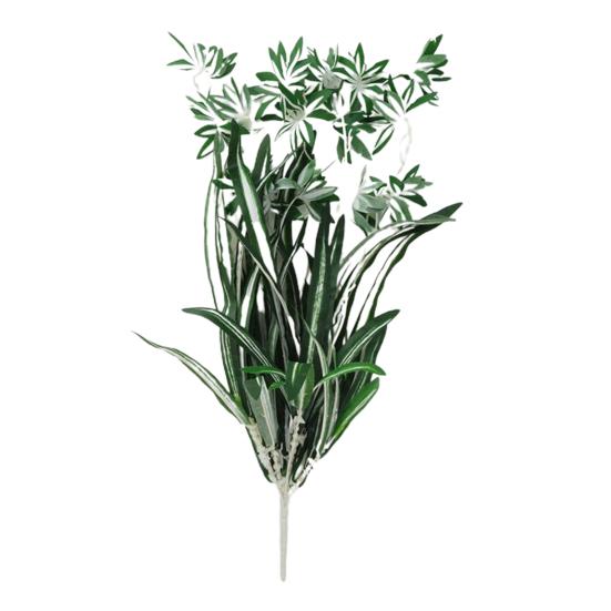 1ks Umělá rostlina Chlorophytum Květinové aranžmá Dekorace na zeď