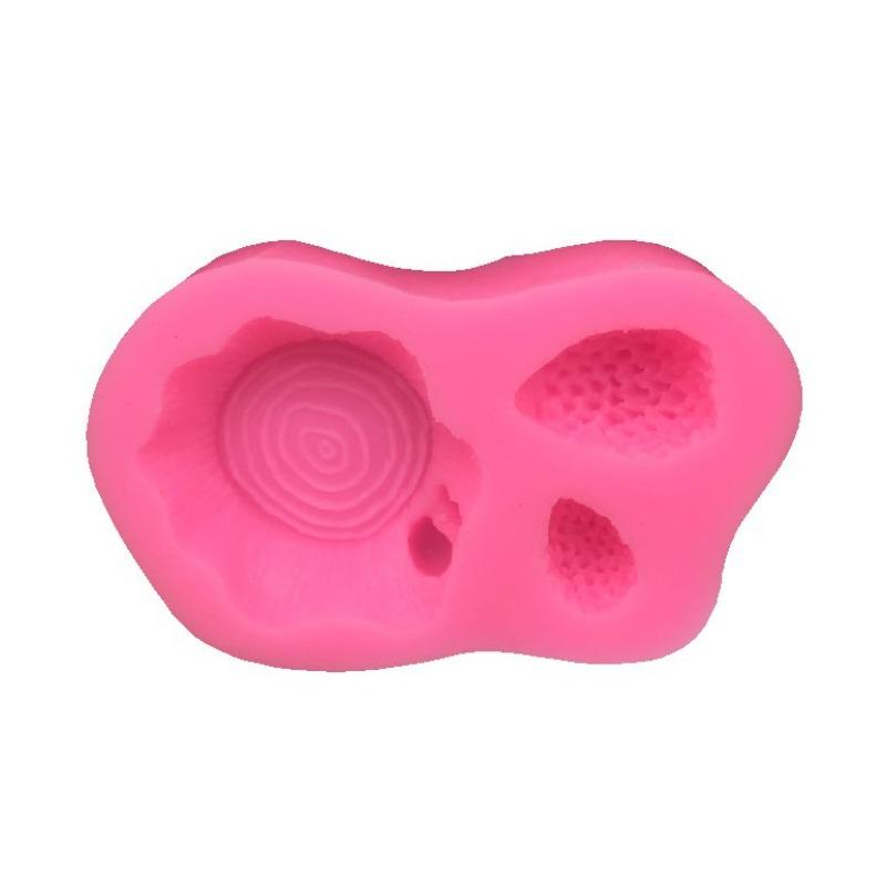 Baking Pastry Mould Cartoon Squirrel Tree Stump Cake Decoration Silicone Mold Chocolate
