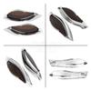 Motorcycle Side Wing Windshield Adjustable Fairing Air Deflector For Harley Touring Electra Glide Street Tri Glide 2014-up