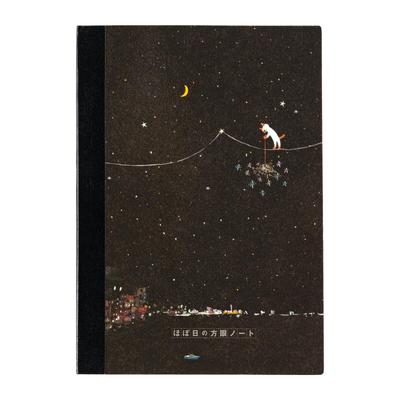 Hobonichi Techo Hiroko Kubota Hobonichi Grid Notebook Sparklers and Stars Falling / (A5) Tonight's