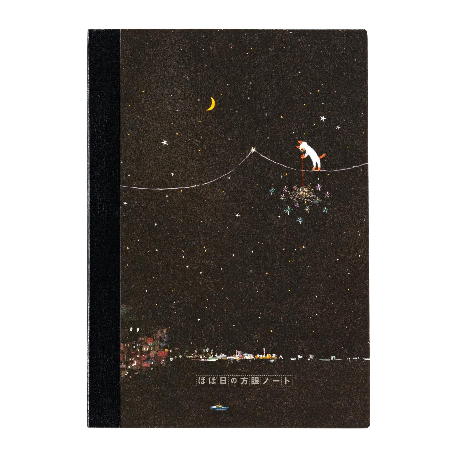 

Hobonichi Techo [A6 / A5 ] Блокнот в клетку от Хироко Кубота - Дизайн «Фейерверки», Аксессуары для планера A5