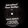 12inch Record UNKNOWN ARTIST - Thats Deekay POSER009 International P 2005 Germany Dance & Electronica Used