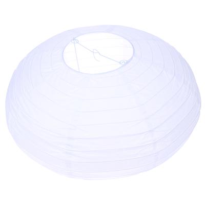 Flying Saucer Shape Paper Lamp Wedding Wall Sconces Chinese Wedding Party Balls Hanging Decoration Paper Ball Lampshade