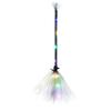 Glowing Halloween Led Broom Decorative Ornament Decorative Crafts Supplies for Festival Holiday Costume Cosplay Props